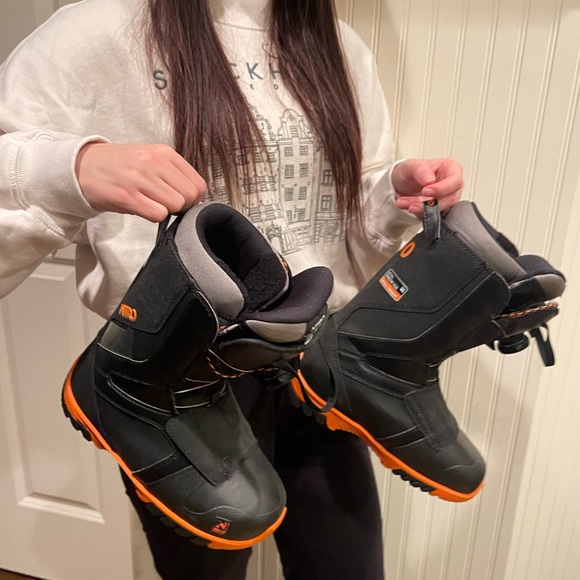 NITRO AGENT TLS 2021 Snowboard Boots Like New! - Picture 4 of 8